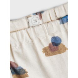 Lil' Atelier Bukser Geo Loose Turtledove