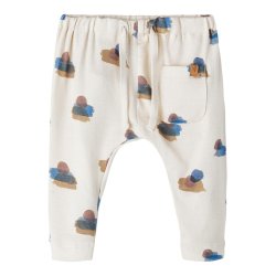 Lil' Atelier Bukser Geo Loose Turtledove