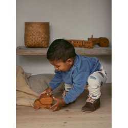 Lil' Atelier Bukser Geo Loose Turtledove