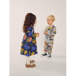 Name It Sweatshirt LS Solo Superfriends Grey Melange