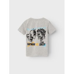 Name It T-shirt SS Sappa Batman Grey Melange