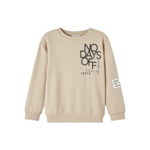 Name It Sweatshirt LS Nolose Oxford Tan