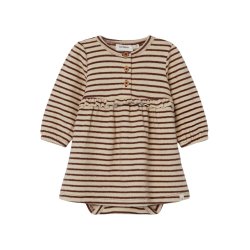 Lil' Atelier Kjolebody LS Fodo Rum Raisin