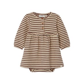 Lil' Atelier Kjolebody LS Fodo Rum Raisin