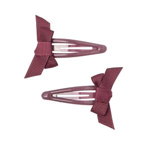 Lil' Atelier Hrspnde Regitse 2-pak Hair Clips Dry Rose