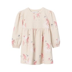 Name It Kjole LS Numa Unicorn Peyote Melange