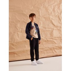 Name It Bluse LS Mikkel Oxford Tan