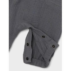 Lil' Atelier Smkbukser Dolie Loose Overall Quiet Shade