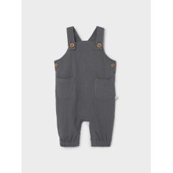 Lil' Atelier Smkbukser Dolie Loose Overall Quiet Shade