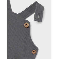 Lil' Atelier Smkbukser Dolie Loose Overall Quiet Shade