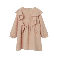 Lil' Atelier Kjole Ledolie LS Loose Rose Dust