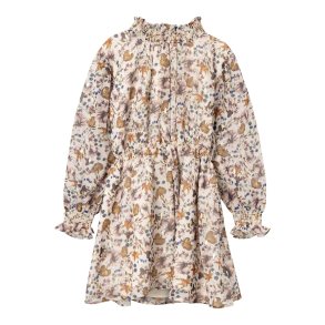 Name It Kjole LS Flora Jet Stream