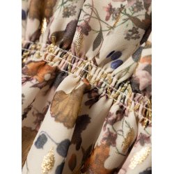 Name It Kjole LS Flora Jet Stream