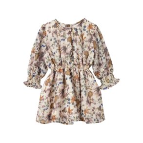 Name It Kjole LS Flora Jet Stream