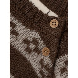 Lil' Atelier Bluse LS Strik Roger Rain Drum