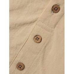 Lil' Atelier Skjorte Body LS Ruba Wood Ash