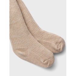 Lil' Atelier Uld Strmpebukser Rakel Wood Ash