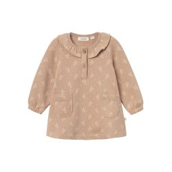 Lil' Atelier Kjole LS Selma Loose Sweat Nougat
