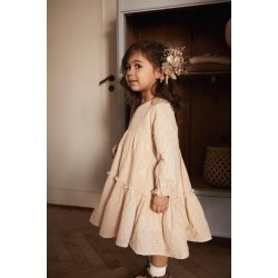 Lil' Atelier Kjole LS Rumina Wood Ash