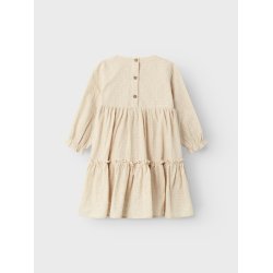 Lil' Atelier Kjole LS Rumina Wood Ash