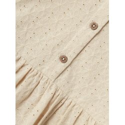 Lil' Atelier Kjole LS Rumina Wood Ash