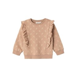 Lil' Atelier Sweatshirt LS Selma Loose Nougat