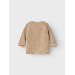 Lil' Atelier Cardigan LS Strik Galto Warm Sand