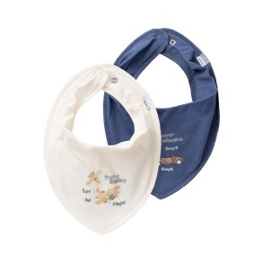 Name It Hagesmk YasimRugby 2-pak Scarf Bib Bijou Blue