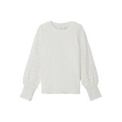 Name It Bluse LS Notalia Slim White Alyssum
