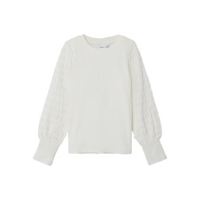 Name It Bluse LS Notalia Slim White Alyssum