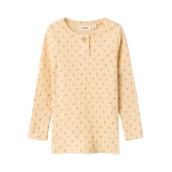 Lil' Atelier Bluse LS Nalo Slim Wood Ash