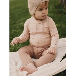 Lil' Atelier Uld Baby Leggins Nava Rugby Tan