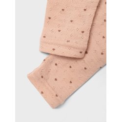 Lil' Atelier Uld Baby Leggins Nava Rugby Tan