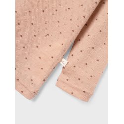 Lil' Atelier Uld Bluse LS Nava Rugby Tan