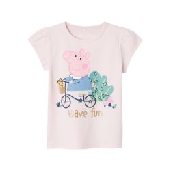 Name It T-shirt SS Jasmine Gurli Gris Festival Bloom