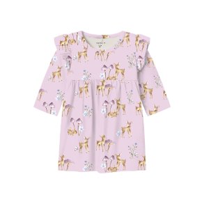 Name It Kjole LS Kusia Festival Bloom