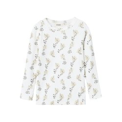 Lil' Atelier Bluse LS Gavo Slim Coconut Milk