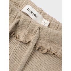 Lil' Atelier Bukser Sophia Slim Bootcut Leggins Travertine