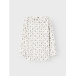 Lil' Atelier Bluse LS Gago Kni Slim Coconut Milk