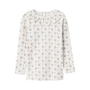 Lil' Atelier Bluse LS Gago Kni Slim Coconut Milk