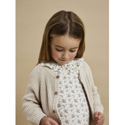 Lil' Atelier Bluse LS Gago Kni Slim Coconut Milk
