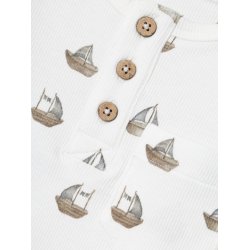 Lil' Atelier Bluse LS Gavo Slim Coconut Milk