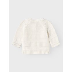 Lil' Atelier Cardigan LS Strik Larson Coconut milk