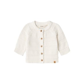 Lil' Atelier Cardigan LS Strik Larson Coconut milk