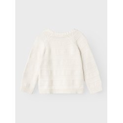 Lil' Atelier Bluse LS Strik Larson Coconut Milk