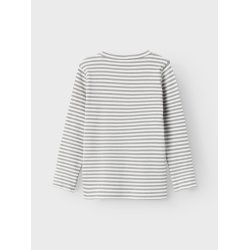 Lil' Atelier Bluse LS Gago Kre Slim Limestone