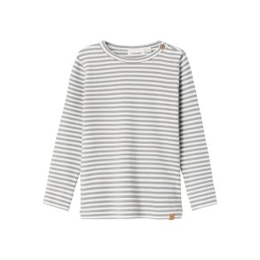 Lil' Atelier Bluse LS Gago Kre Slim Limestone