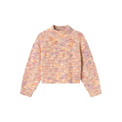 Name It Bluse Strik LS Belina Short Peach Bloom