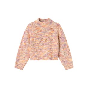 Name It Bluse Strik LS Belina Short Peach Bloom