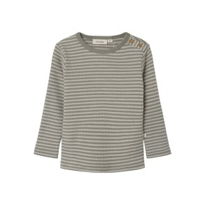 Lil' Atelier Uld Bluse LS Fable Laurel Oak